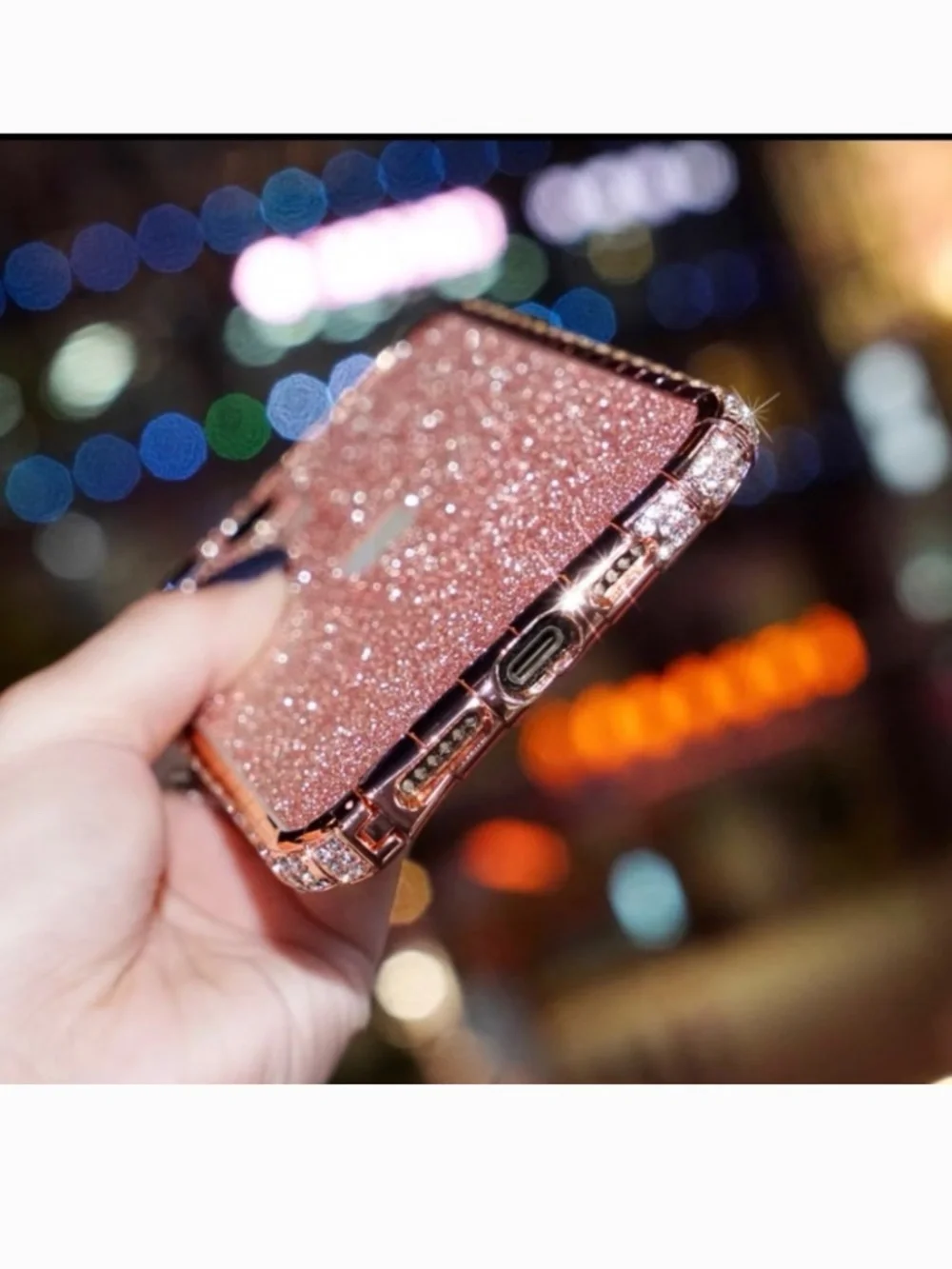N/A rhinestones iphone